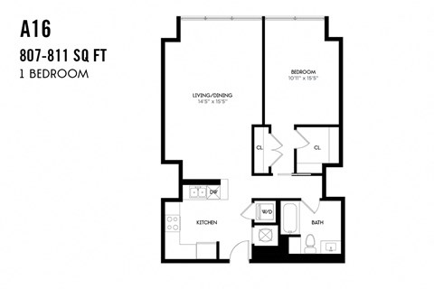 One Bedroom A16 APEX The One